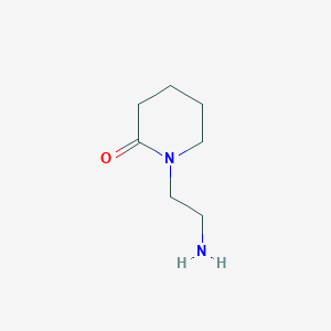 molecular formula C7H14N2O B1591812 1-(2-Aminoethyl)piperidin-2-one CAS No. 27578-61-6