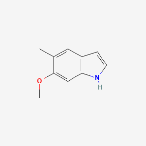 B1591823 6-Methoxy-5-methyl-1H-indole CAS No. 1071973-95-9