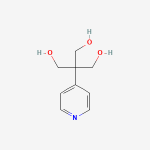 molecular formula C9H13NO3 B1591824 2-(Hydroxymethyl)-2-(pyridin-4-yl)propane-1,3-diol CAS No. 20845-48-1