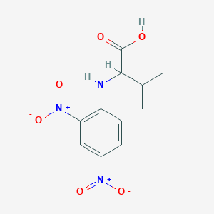 molecular formula C11H13N3O6 B159183 N-(2,4-Dinitrophenyl)-L-valine CAS No. 1694-97-9