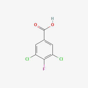 molecular formula C7H3Cl2FO2 B1591831 3,5-二氯-4-氟苯甲酸 CAS No. 98191-30-1