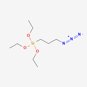 molecular formula C9H21N3O3Si B1591837 3-(叠氮丙基)三乙氧基硅烷 CAS No. 83315-69-9