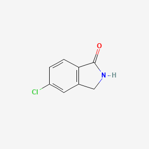 molecular formula C8H6ClNO B1591852 5-氯代异吲哚啉-1-酮 CAS No. 74572-29-5
