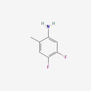 molecular formula C7H7F2N B1591865 4,5-Difluoro-2-methylaniline CAS No. 875664-57-6
