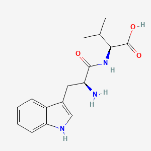 molecular formula C16H21N3O3 B1591871 H-Trp-Val-OH CAS No. 24613-12-5