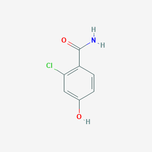 molecular formula C7H6ClNO2 B1591874 2-Chloro-4-hydroxybenzamide CAS No. 1046818-83-0