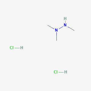 molecular formula C3H12Cl2N2 B1591877 N,N,N'-Trimethyl-hydrazine dihydrochloride CAS No. 339539-94-5