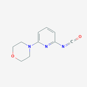 molecular formula C10H11N3O2 B1591879 4-(6-Isocyanatopyridin-2-yl)morpholine CAS No. 884507-15-7