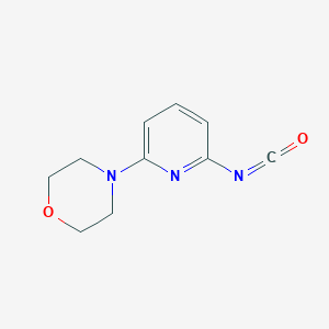 4-(6-Isocyanatopyridin-2-yl)morpholine