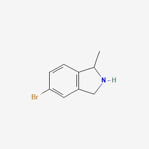 molecular formula C9H10BrN B1591894 5-Bromo-1-methyl-2,3-dihydro-1H-isoindole CAS No. 335428-62-1