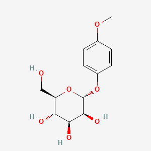 molecular formula C13H18O7 B1591900 4-Methoxyphenyl alpha-D-Mannopyranoside CAS No. 28541-75-5