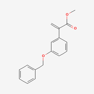 Methyl 2-(3-(benzyloxy)phenyl)acrylate