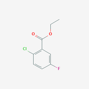 molecular formula C9H8ClFO2 B1591918 Ethyl 2-chloro-5-fluorobenzoate CAS No. 57381-63-2