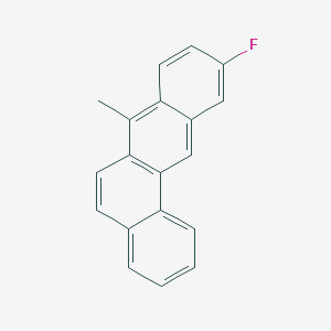 molecular formula C19H13F B159192 Benz(a)anthracene, 10-fluoro-7-methyl- CAS No. 1881-76-1