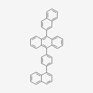 9-(2-Naphthyl)-10-[4-(1-naphthyl)phenyl]anthracene