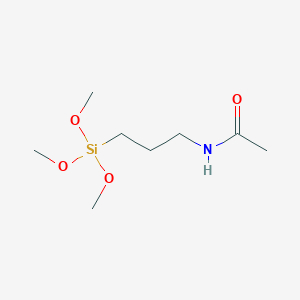 molecular formula C8H19NO4Si B1591928 N-[3-(Trimethoxysilyl)propyl]acetamide CAS No. 57757-66-1