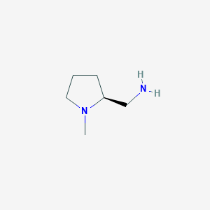 molecular formula C6H14N2 B1591929 (S)-(-)-1-Methyl-2-aminomethylpyrrolidine CAS No. 66411-54-9