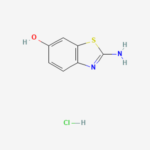 molecular formula C7H7ClN2OS B1591930 2-Aminobenzo[d]thiazol-6-ol hydrochloride CAS No. 26278-78-4