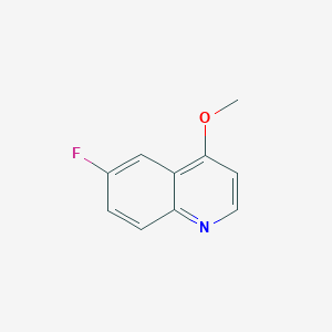 molecular formula C10H8FNO B1591933 6-Fluoro-4-methoxyquinoline CAS No. 61293-17-2