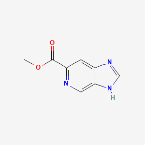 molecular formula C8H7N3O2 B1591941 Methyl 3H-imidazo[4,5-C]pyridine-6-carboxylate CAS No. 82523-07-7