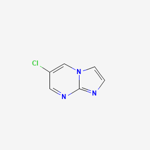molecular formula C6H4ClN3 B1591946 6-氯咪唑并[1,2-a]嘧啶 CAS No. 944906-56-3