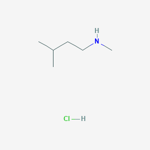 molecular formula C6H16ClN B1591949 N,3-dimethylbutan-1-amine hydrochloride CAS No. 2419-59-2