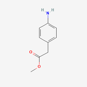 molecular formula C9H10NO2- B1591958 Methyl 2-(4-aminophenyl)acetate CAS No. 39552-81-3