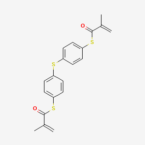 molecular formula C16H14O2S3 B1591960 Bis(4-methacryloylthiophenyl) Sulfide CAS No. 129283-82-5