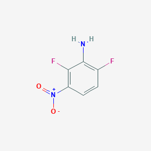 molecular formula C6H4F2N2O2 B1591962 2,6-Difluoro-3-nitroaniline CAS No. 25892-09-5