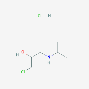 2-Propanol, 1-chloro-3-[(1-methylethyl)amino]-, hydrochloride