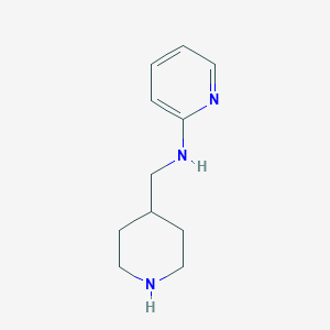 molecular formula C11H17N3 B1591970 N-(Piperidin-4-ylmethyl)pyridin-2-amine CAS No. 302338-97-2