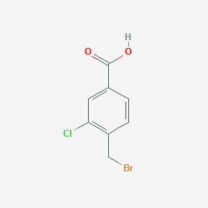 4-(Bromomethyl)-3-chlorobenzoic acid