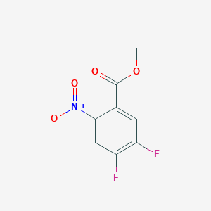 molecular formula C8H5F2NO4 B1591973 Methyl 4,5-difluoro-2-nitrobenzoate CAS No. 1015433-96-1