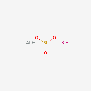 molecular formula AlKO3Si+2 B1591979 Silicic acid, aluminum potassium salt CAS No. 1327-44-2