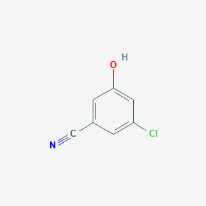 molecular formula C7H4ClNO B1591985 3-Chloro-5-hydroxybenzonitrile CAS No. 473923-97-6