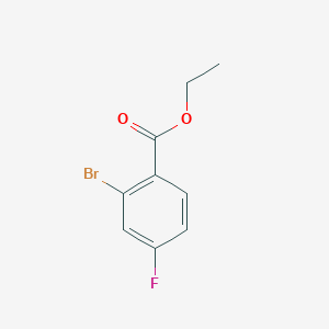 molecular formula C9H8BrFO2 B1591988 Ethyl 2-bromo-4-fluorobenzoate CAS No. 651341-68-3