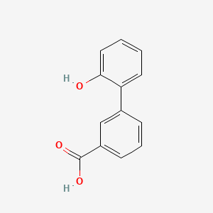 molecular formula C13H10O3 B1591991 2'-Hydroxy-[1,1'-biphenyl]-3-carboxylic acid CAS No. 893736-72-6