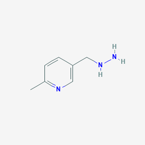 molecular formula C7H11N3 B1591992 5-(Hydrazinylmethyl)-2-methylpyridine CAS No. 1016705-16-0