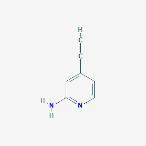 molecular formula C7H6N2 B1591997 4-乙炔基吡啶-2-胺 CAS No. 1094679-27-2