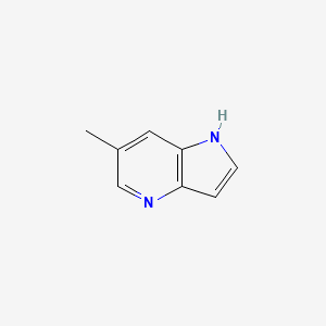 molecular formula C8H8N2 B1592000 6-Methyl-1H-pyrrolo[3,2-B]pyridine CAS No. 1175015-76-5