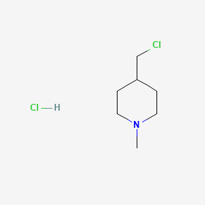 molecular formula C7H15Cl2N B1592002 4-(Chloromethyl)-1-methylpiperidine hydrochloride CAS No. 1182284-45-2
