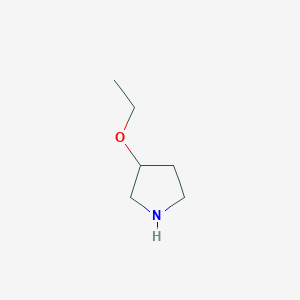 molecular formula C6H13NO B1592003 3-Ethoxypyrrolidine CAS No. 45592-49-2