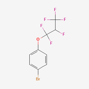 molecular formula C9H5BrF6O B1592004 1-Bromo-4-(1,1,2,3,3,3-hexafluoropropoxy)benzene CAS No. 52328-78-6