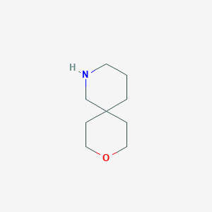 molecular formula C9H17NO B1592017 9-Oxa-2-azaspiro[5.5]undecane CAS No. 57289-77-7