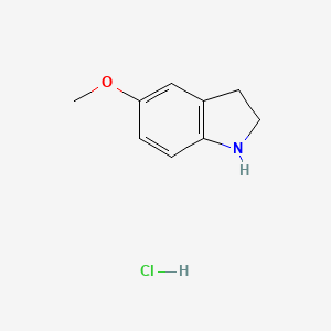 molecular formula C9H12ClNO B1592018 5-甲氧基吲哚盐酸盐 CAS No. 4770-39-2