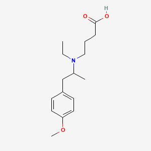 molecular formula C16H25NO3 B1592022 Mebeverine acid CAS No. 475203-77-1