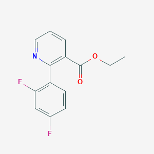 Ethyl 2-(2,4-difluorophenyl)nicotinate
