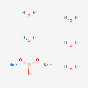 molecular formula H4NaO4Si B159203 Sodium metasilicate pentahydrate CAS No. 10213-79-3