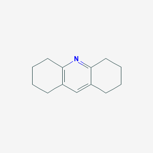 molecular formula C13H17N B159204 1,2,3,4,5,6,7,8-Octahydroacridine CAS No. 1658-08-8