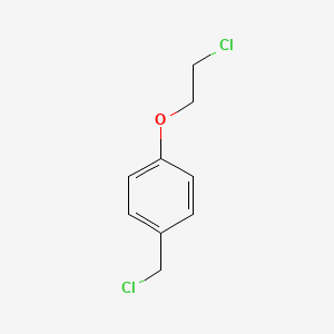 molecular formula C9H10Cl2O B1592055 1-(2-chloroethoxy)-4-(chloromethyl)Benzene CAS No. 99847-87-7